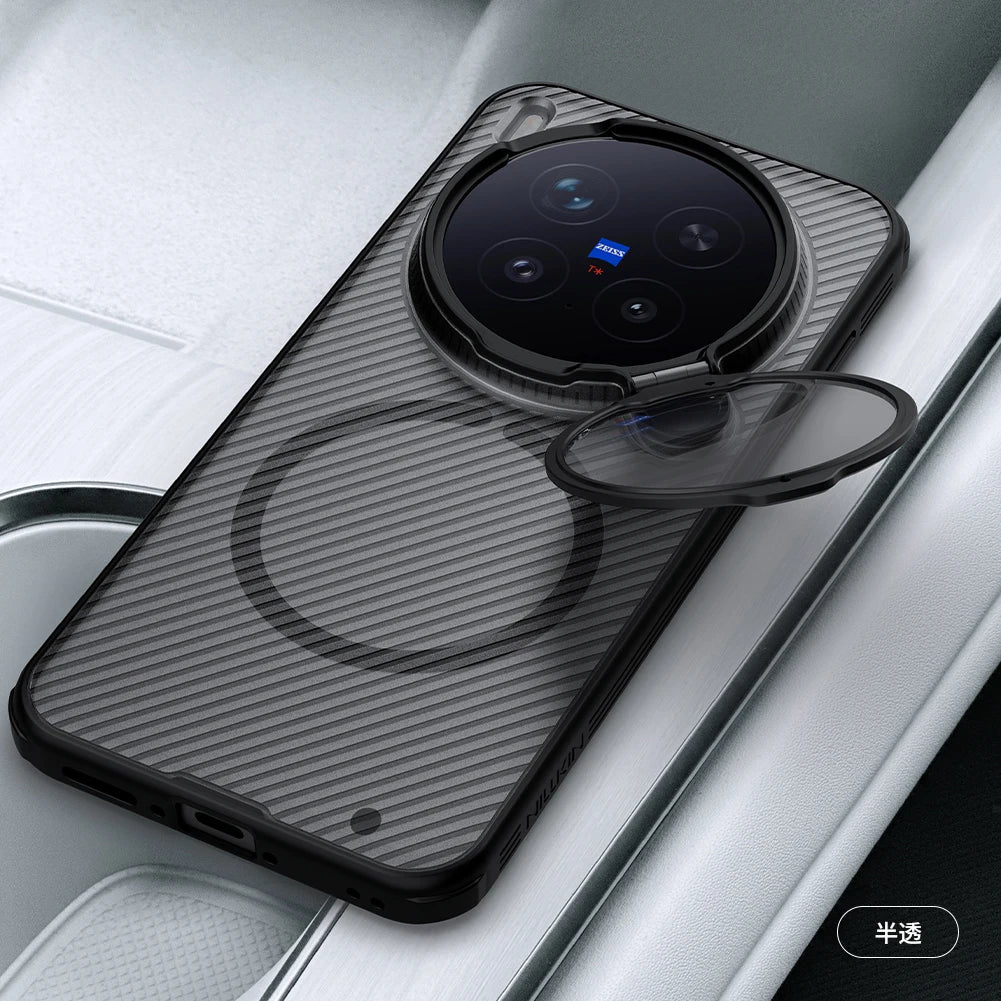 For VIVO X300 Pro / X300 5G Case CamShield Prop Magnetic with Stand Camera Cases Privacy 360 Protection Cover
