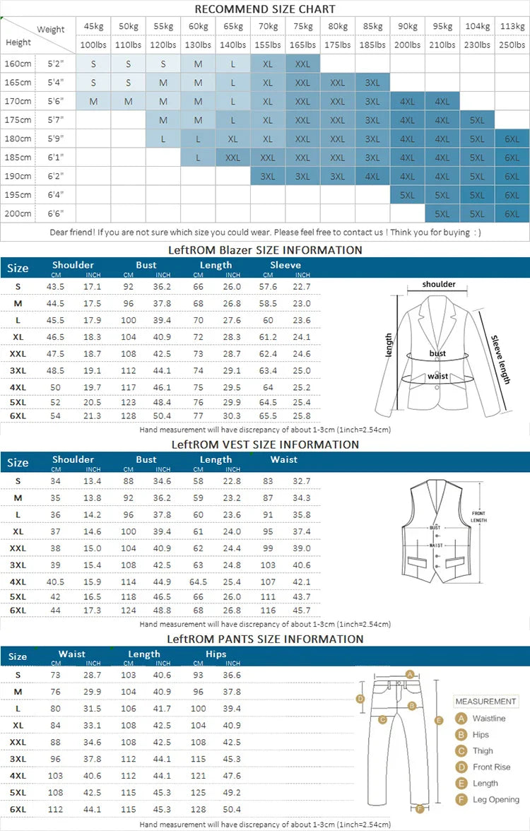 27 Colors ( Blazer + Vest + Pants ) Boutique Fashion Plaid Formal Office Business Mens Suit Three Pieces Groom's Wedding Dress
