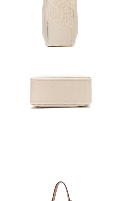 Women's Business Commuter Shoulder Bag Women's Tote Bag Autumn High Quality Simple Beige Texture