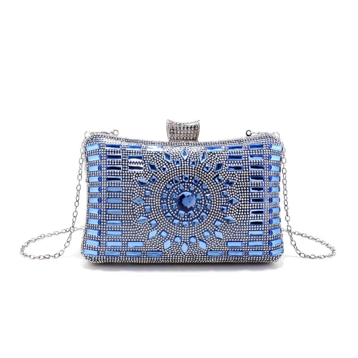 Women Evening Bag Diamonds Purse Handbags Chain Shoulder Wedding Party Evening Clutches Messenger Bag Christmas