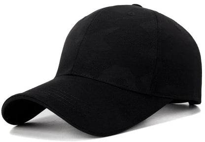 Unisex Simple Camouflage Baseball Caps Spring and Autumn Outdoor Adjustable Casual Hats Sunscreen Hat
