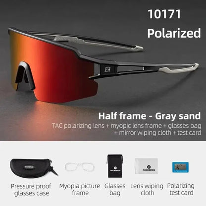 Cycling Glasses Polarized UV400 Protection Bicycle Sunglasses Men Women Photochromic MTB Road Bicycle Goggles Eyewear