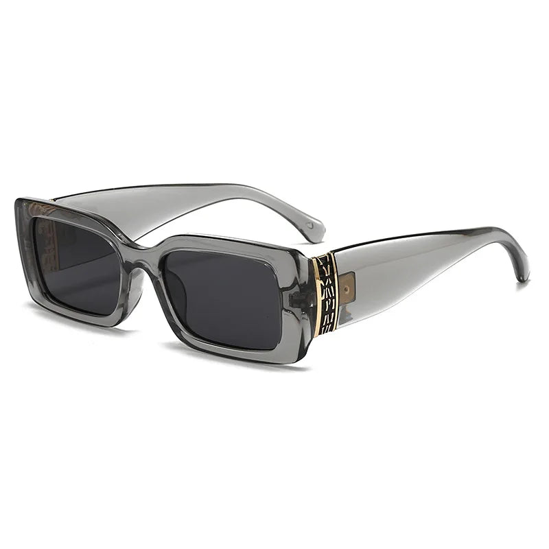 Fashion Small Rectangle Sunglasses for Women Retro Vintage UV400 Men Trending Sun Glasses UV400 Protection Gafas De Sol Mujer