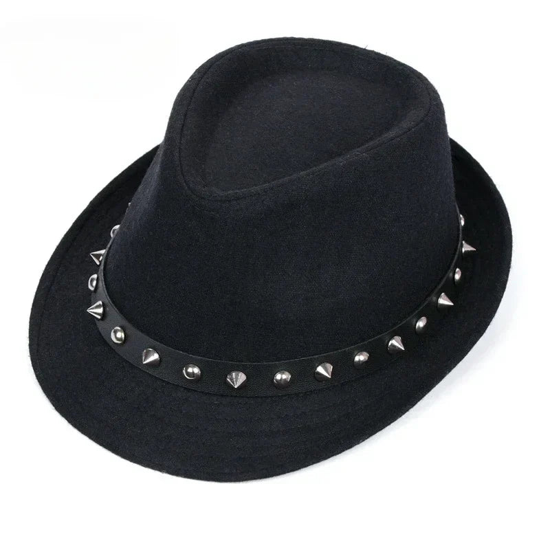 Winter Solid Fedoras For Men Top Jazz Hat Adult Bowler Hats Classic Version Chapeau Hats
