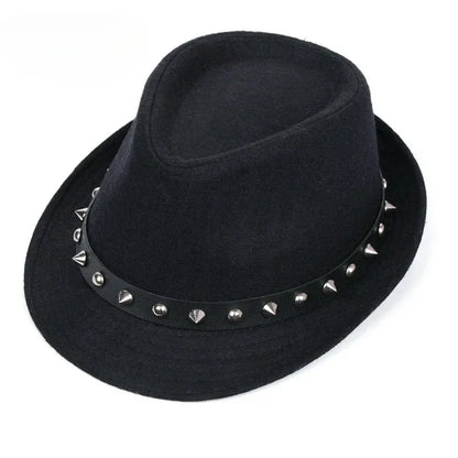 Winter Solid Fedoras For Men Top Jazz Hat Adult Bowler Hats Classic Version Chapeau Hats
