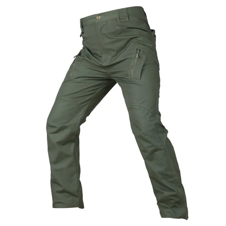 IX9 City Tactical Cargo Pants Men Hiking   Hunting Pants Cotton Many Pockets Stretch Flexible Man Trousers XXXL