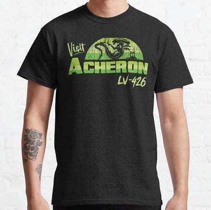 Alien Ellen Ripley 80s Science Fiction Retro Movie Weyland Xenomorph Yutani Prometheus T Shirt 100% Cotton Tees Tops Graphic