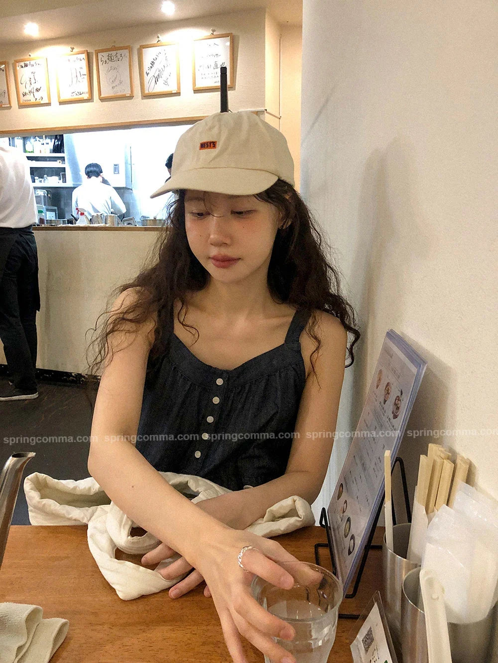 Korean Sle ort Denim Overalls Women's Faionable Summer Dr Vest Dr No Brand Commute Sle 00% Other Material