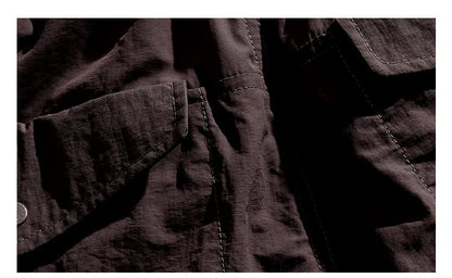 Spring Summer Korean Outdoor Functional Waterproof Cargo Pants For Men Clothing Harajuku Joggers Casual Breathable Pants Male