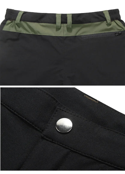 Men's Hiking Pants Outdoor Fishing Water Resistant Lightweight Quick-Dry Athletic Apparel, namely, Pants with Zipper Pocket