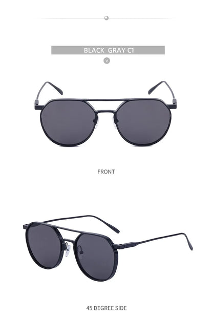Vintage Punk Sunglasses For Men 2023 Retro Oval Steampunk Round Shades Luxury Lunette De Soleil Homme Gafas De Sol Hombre Lentes