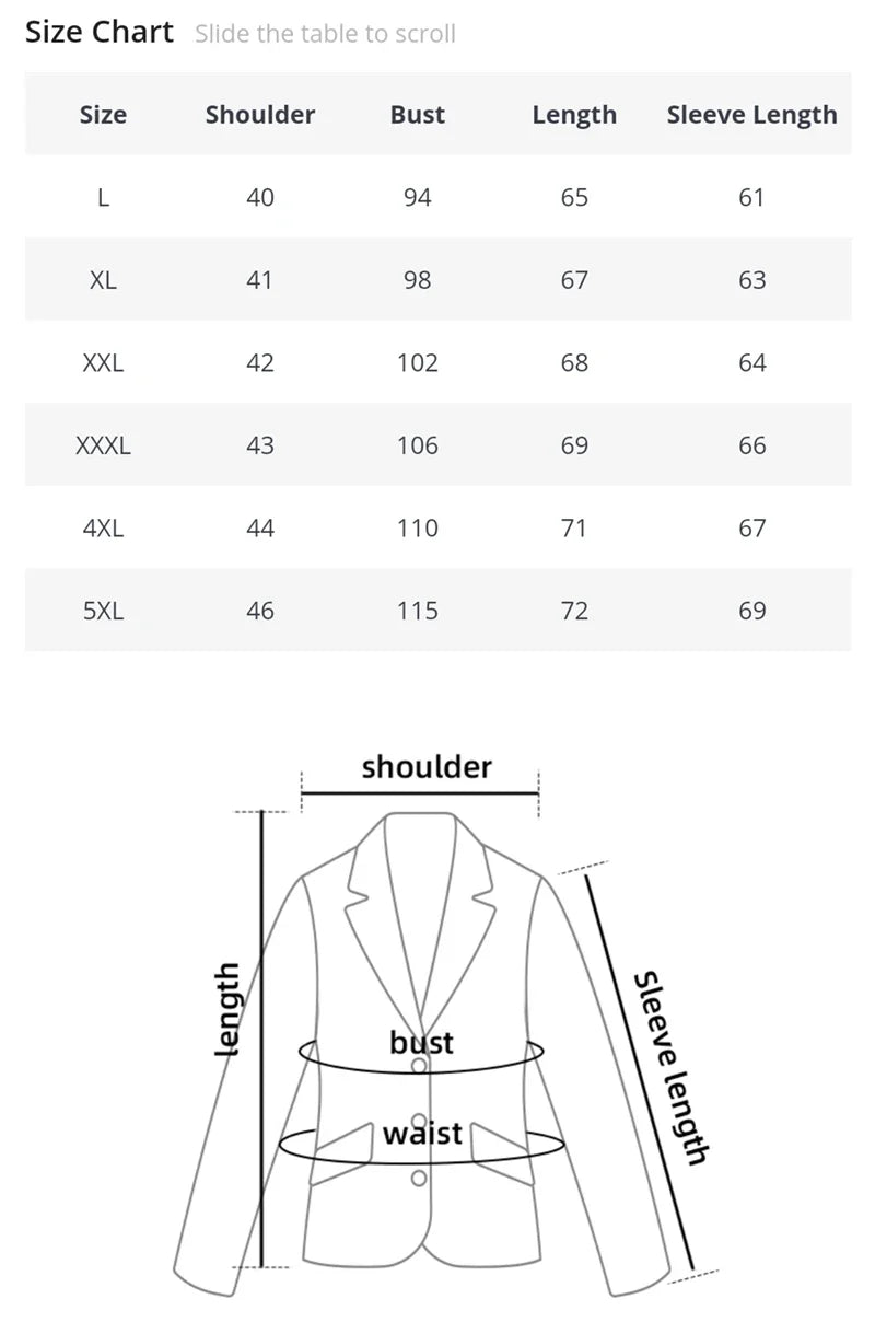 New Fashion Men's Trendy Leisure Boutique Suit Jacket Autumn Casual Business Slim Fit Single Button Suit Solid Formal Blouse