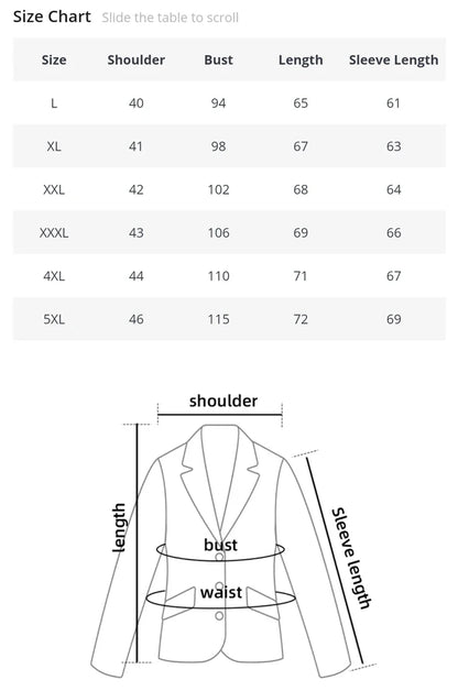 New Fashion Men's Trendy Leisure Boutique Suit Jacket Autumn Casual Business Slim Fit Single Button Suit Solid Formal Blouse