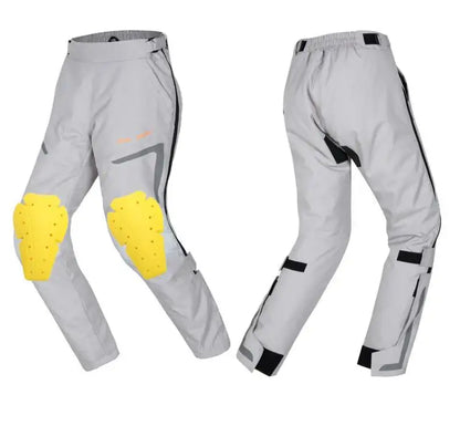 Wind-proof and warm-keeping equipment for motorcycle riding pants; fall-proof and quick-release pants in winter
