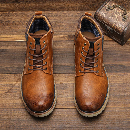 Comfortable Non-Slip Men's Boots New Spring Men Ankle Boots