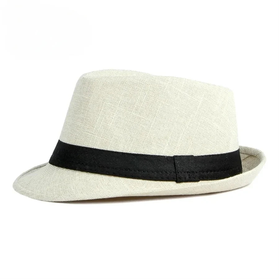 Spring Summer Wool Wedding Hat for Mid-Aged Men Couple Fashion Autumn Winter Party Plaid Luxury Design Jazz Hat Fedora Hat Women