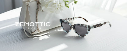 ZENOTTIC Retro Cat Eye Polarized Sunglasses Handmade Acetate UV400 Protection Sun Glasses Shade for Women