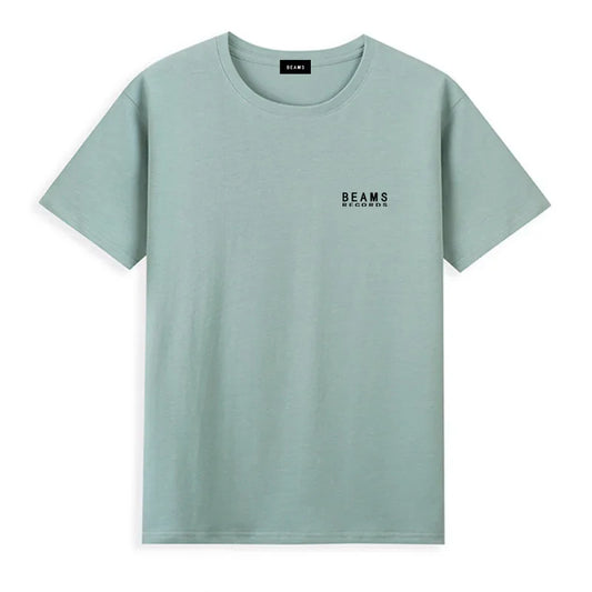 Japan Exports 25ss High-Quality Cotton T-Shirt Embroidered Logo Tees Couple Loose Short Sleeve Summer Casual O-Neck Tops