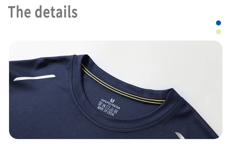 Reflective Sport Gym T Shirt Men Quick Dry Running Bodybuilding Shirts Men Long Sleeve Fitness Pullover Top Spring Autumn