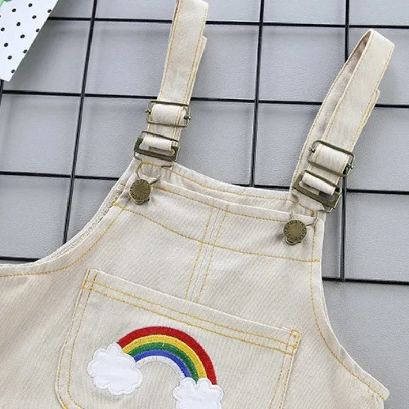 New Summer Baby Boys Clothes Suit Children Short Sleeved T-Shirt Overalls 2Pcs/Sets Kids Girls Clothing Infant Casual Costume