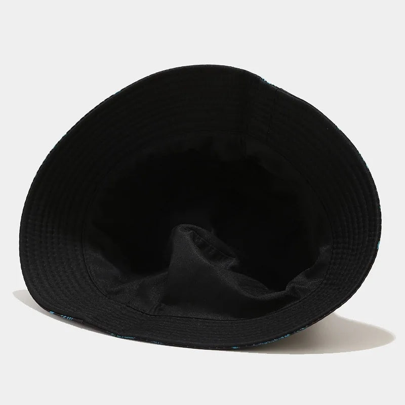 2024 Spring/Summer Suns-Protect Hat Bob Men’s Fashion Coco Print Bucket Hat Unisex Fisherman Hat Women’s Leisure Basin Cap