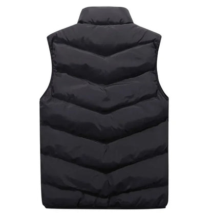 8XL 7XL Plus size vest men Brand Men Jacket Sleeveless Vests Winter Jackets man Casual Coats Men's Vest Cotton Thicken Waistcoat