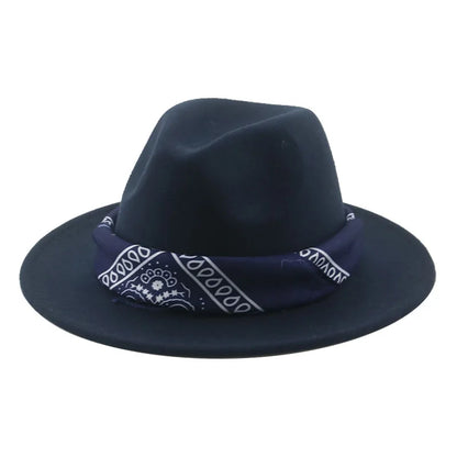 Hats for Women Fedoras Felted Hat Men Women Band Western Cowboy Jazz Caps Dancer Outdoor Women Fedora Hat шляпа женская шляпа