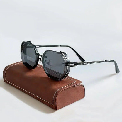 Steampunk Sunglasses For Men Punk Retro Sunglasses Women Trendy Vintage Fashion GlassesLuxe Gafas De Sol Hombre Zonnebril Heren