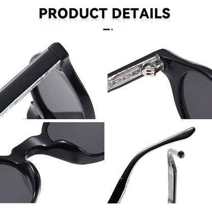 Fashion Oval Sunglasses Women Trendy Luxury Glasses Sunglass Men Luxe Femme Lentes De Sol Mujer Lunette Soleil Femme Zonnebril