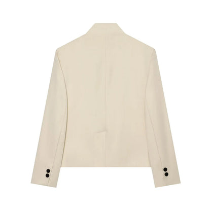 Women's Autumn Blazers Blouse 2026 New Fashion Young Women's Elegant Travel Holiday Jackets Spring Street Sarm Blazers Jackets