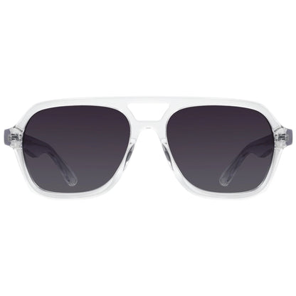 Acetate Pilot Polarized Prescription Sunglasses For Women Double Bridge UV400 Myopia Protection Grade Shade
