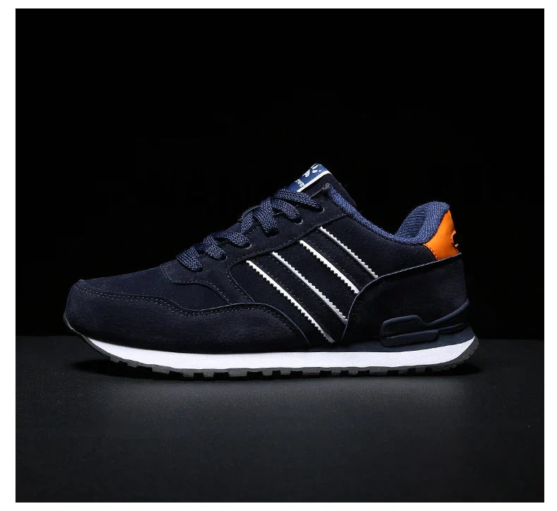 High Quality Men's Sneakers Leather Casual Shoes Autumn 2024 New Breathable Men Shoes Tenis Male Flat Shoe Zapatillas Hombre