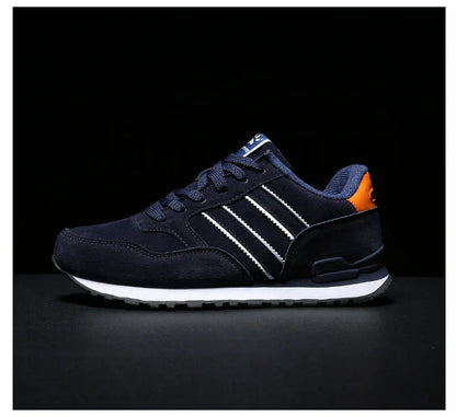 High Quality Men's Sneakers Leather Casual Shoes Autumn 2024 New Breathable Men Shoes Tenis Male Flat Shoe Zapatillas Hombre