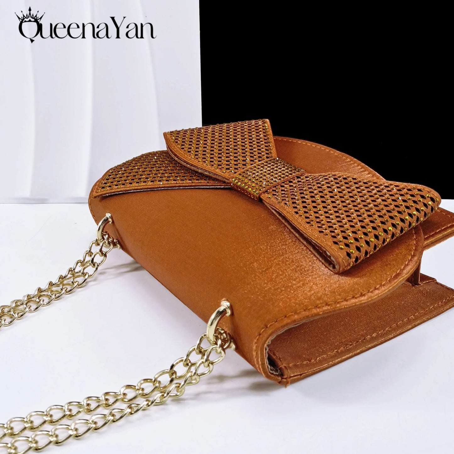2025 New Rhinestone Design African Shoes & Bag Set in Olive  Open Toe Comfortable Women's High Heels Hot Sale on Instagram