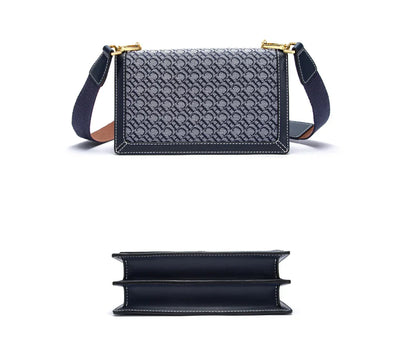 Women's Single Room Bag 2023 New Fashion Luxury Versatile Letter Multifunctional Brand Regular Zipper Messenger Ladies