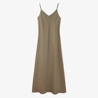 AS 2024 woman clothes thicken ribbing closed-fit wrap tops + Satin Adjustable straps dress (ship out in 1 day)
