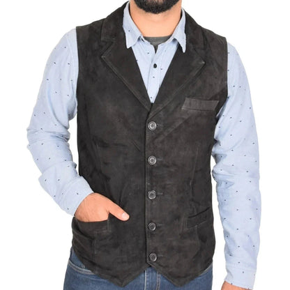 Men Vest Orange Velvet With Lapel Single Button Waistcoat For Wedding Banquet Business Office Casual Daily Work Men Suit Vest