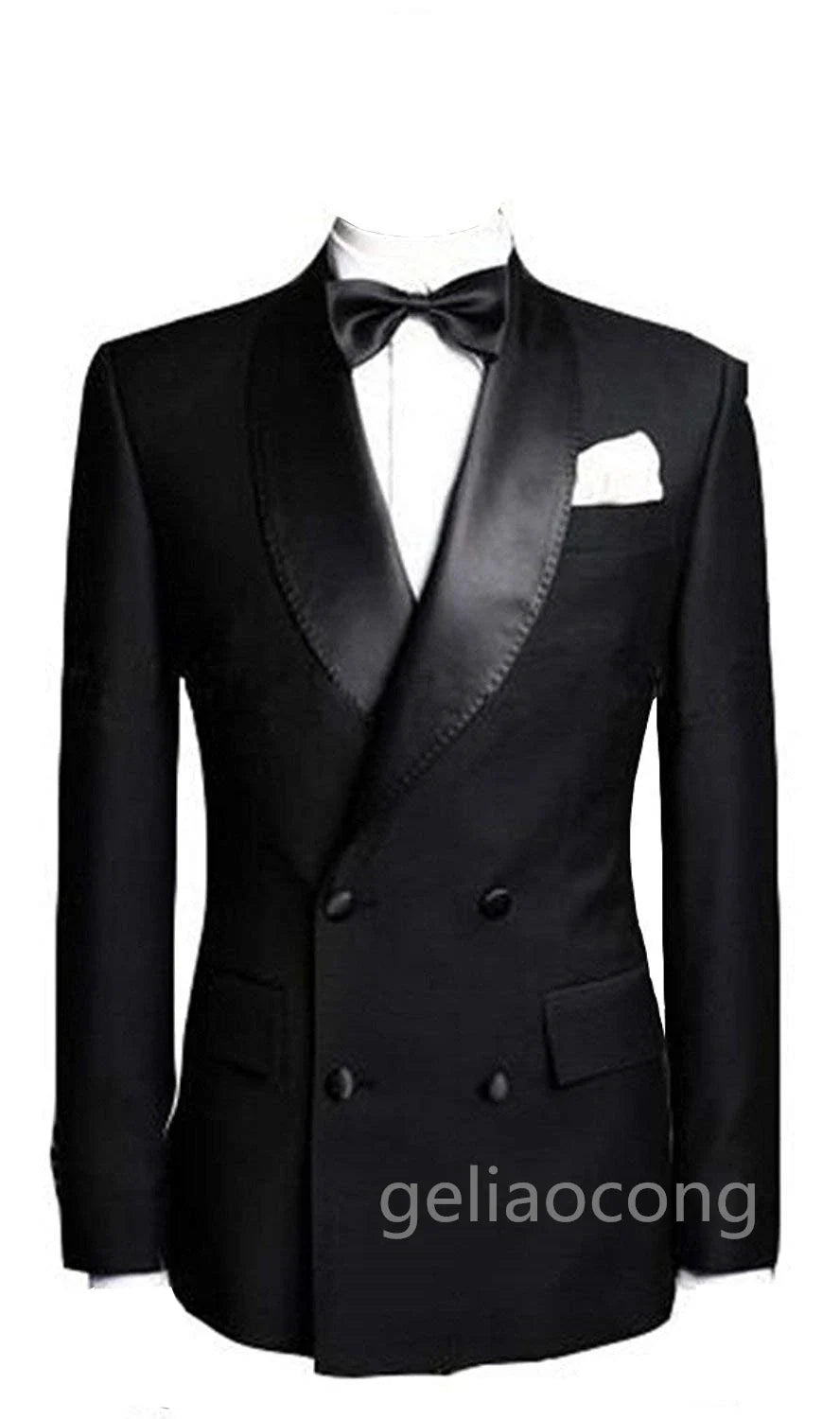 XS-6XL Wedding Men Suits Blazer Bridegroom Business Groom Wear Tuxedo Jacket Formal Party Double Breasted Peak Lapel One Coat