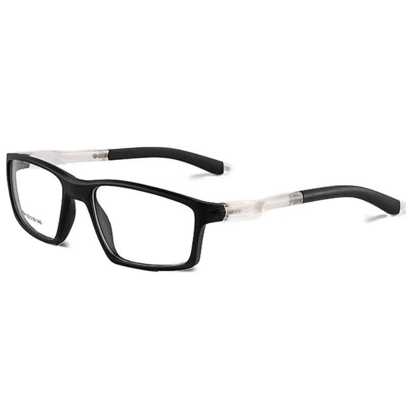 Geometry Sports Men Women Running Anti-dropout Reading Glasses TR90 Prescription Anti Blue Light Myopia Customized 9804