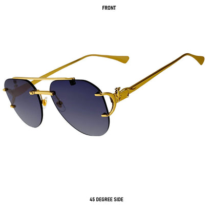 Oval Rimless Sunglasses Women Trendy 2026 Fashion Glasses UV400 Protection Brand Design Sunglass Lentes De Sol Mujer Zonnebril