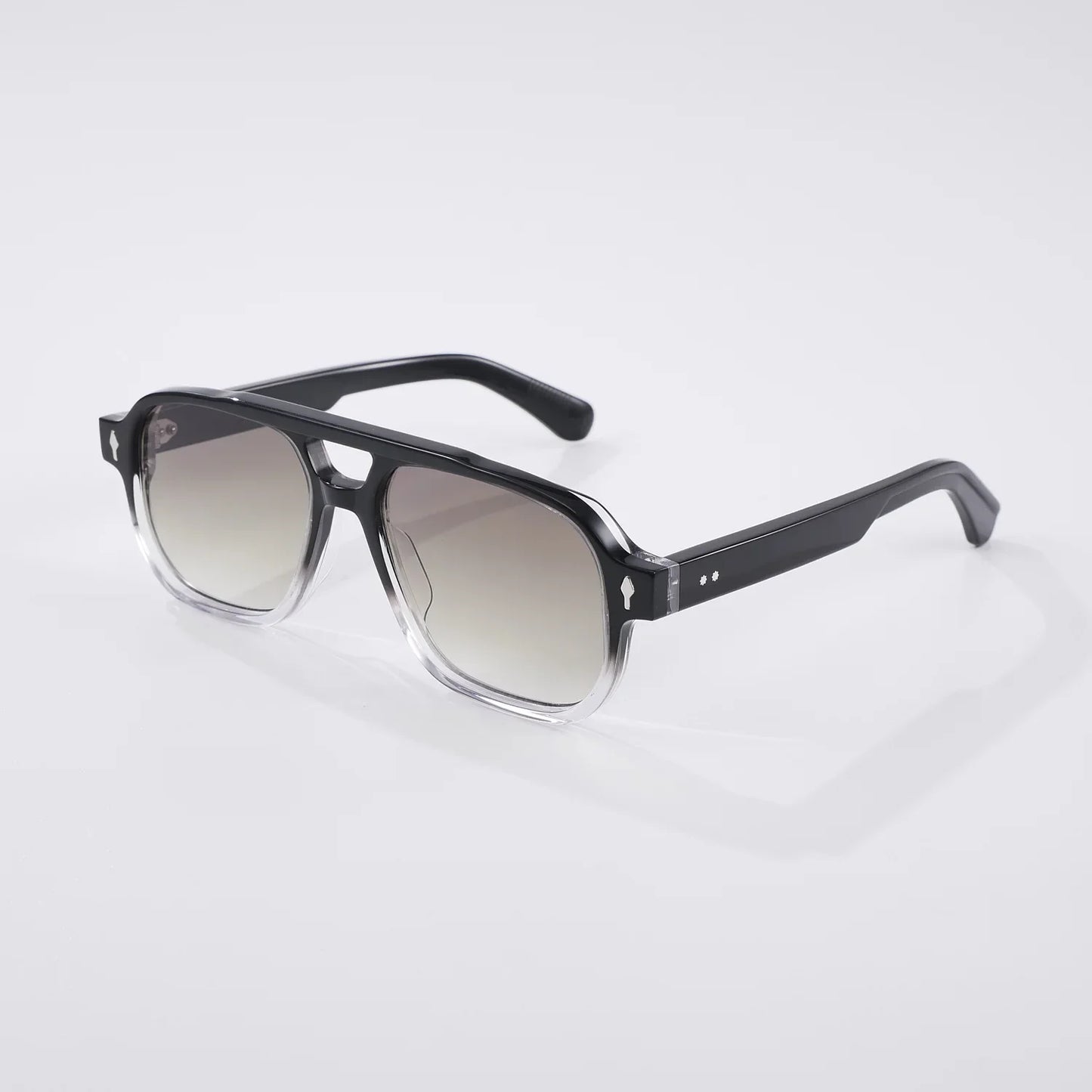 High Quality Double Beam Large Frames Sunglasses Man Sports Travel Driving UV Protection SUN GLASSES Support Prescription Lenses