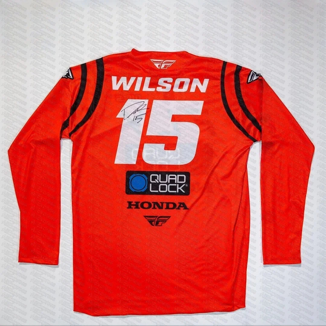 Men's Summer Honda Racing T-shirt Motorcycle Biker Short Sleeve Jersey Lightweight Breathable Sportswear For Outdoor Riding