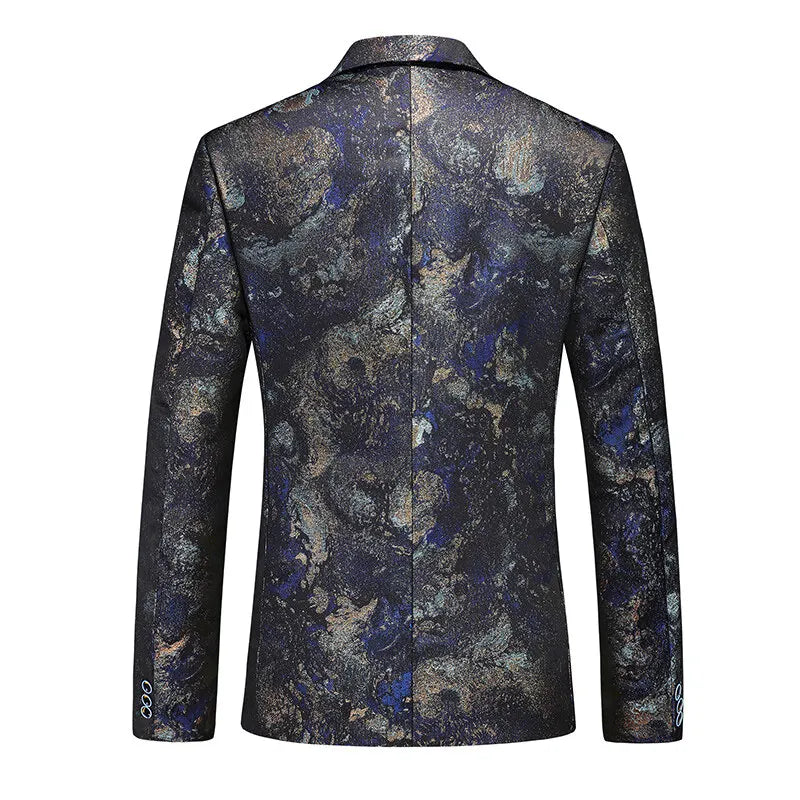2026 New Men's Red Single-breasted V-neck Blazer Coat, Asian Fit Wedding Party Dress Jacket M-6XL New Arrivals