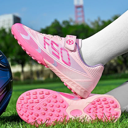 New Kid Football Boots Professional Match Match Boys Soccer Shoes Sports Shoes Non-Slip Sneakers Outdoor Comfortable Unisex