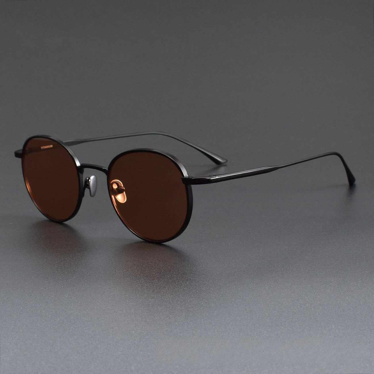 High Quality Pure Titanium Sunglasses Fashion Night Vision Driving Outdoor Sunshade UV400 Sun Glasses Support Prescription Lens