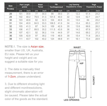Vintage 13OZ Sliver Denim Jeans for Men Selvedge Raw Denim Autumn Mid-waisted Straight Pants Male Versatile Trousers