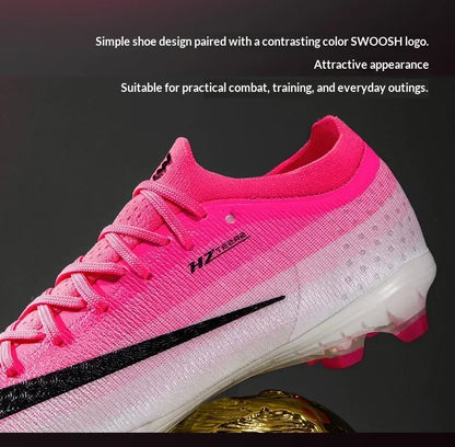 New Men Soccer Shoes Hot Sale Women Professional Football Boots Futsal Cleats Ultralight Unisex High-quality TF/FG Sneakers