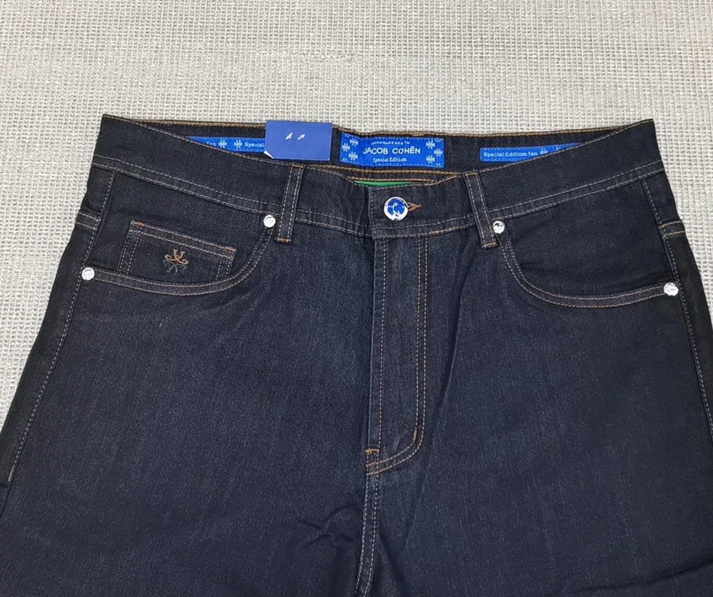 Jeans Thin Cotton Men 2026 Spring Summer new fashion straight breathable outdoors comfort Zipper Big size 30-40 Pants