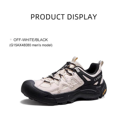 Hiking Shoes Breathable Mesh Casual Sports Shoes for Men Trekking Shoes Anti-slip and Shock Absorption 2025 New