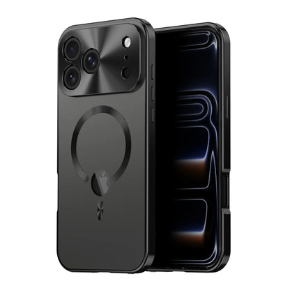 Magnetic Metal Aluminium Alloy Case for IPhone17 Pro Max 17 Pro Full Camera Lens Protective Original Color Phone Ultrathin Cover